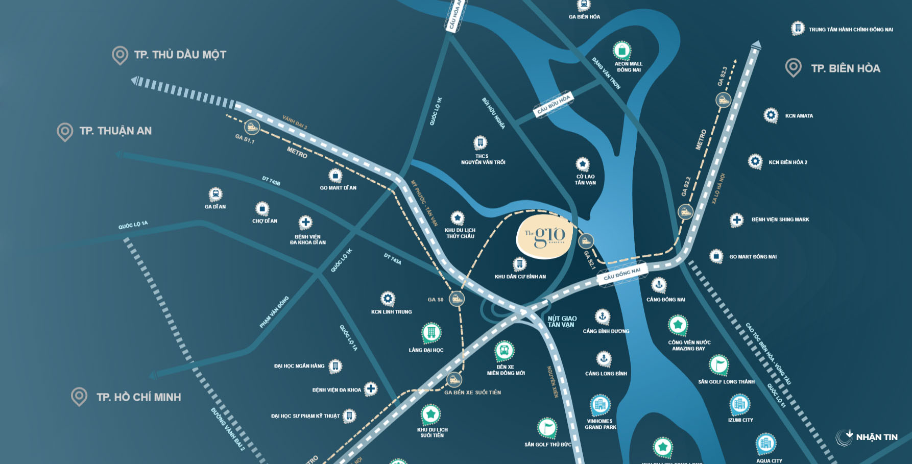 Vị trí River Collection